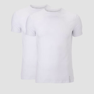 Camiseta Luxe Classic (Pack de 2) - Blanco - XL