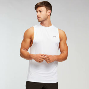 Camiseta sin mangas Training para hombre de MP - Blanco - XXL