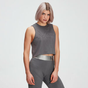 Top sin mangas drirelease® Adapt para mujer de MP - Gris carbón - XXS