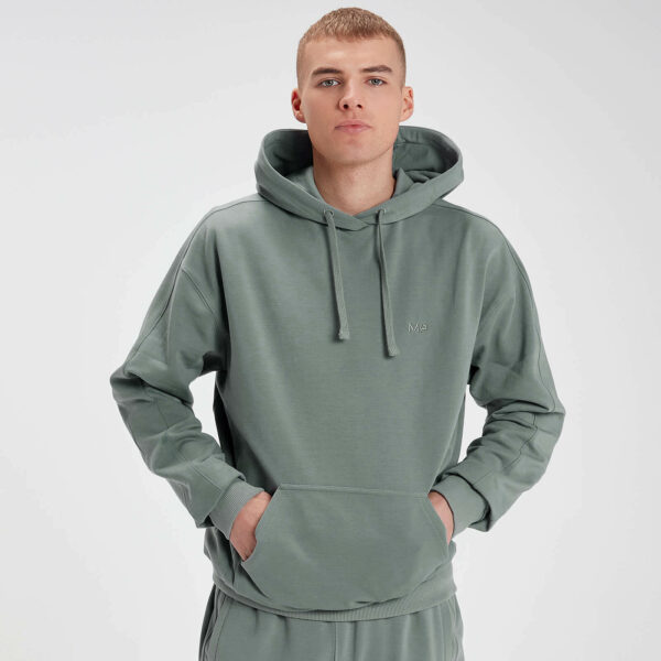 Sudadera con capucha oversize Rest Day para hombre de MP - Verde militar - XS