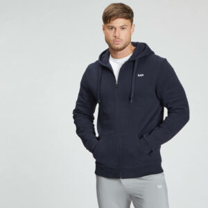 MP Men's Rest Day Zip Through Hoodie - Navy - S