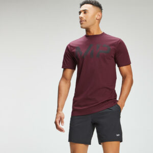 MP Men's Adapt Grit Graphic T-Shirt - Merlot Marl - XS