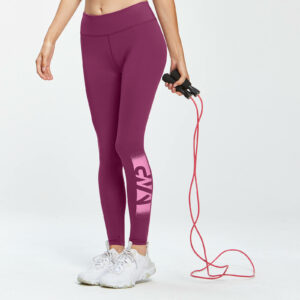 Mallas de entrenamiento con estampado de grafiti para mujer de MP - Rosa oscuro - XS