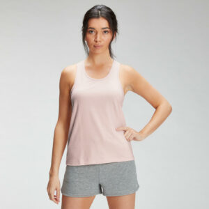 Camiseta sin mangas de punto Essentials para mujer de MP - Rosa claro - XS