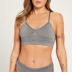 Bralette sin costuras para mujer de MP - Gris carbón - S