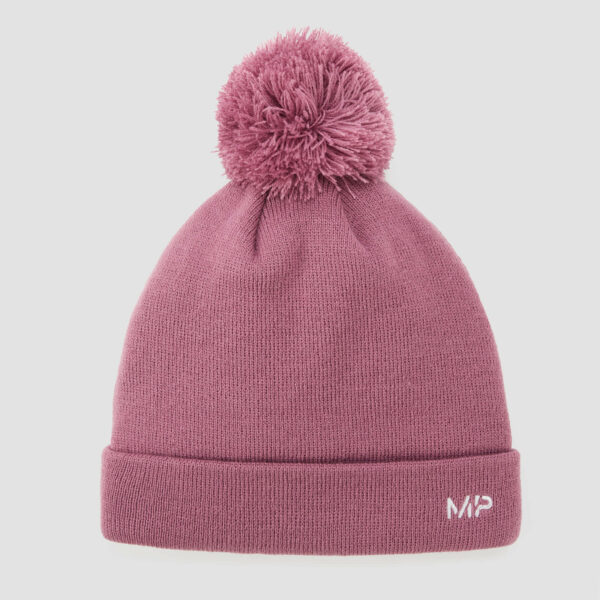 Gorro con pompón de MP - Malva