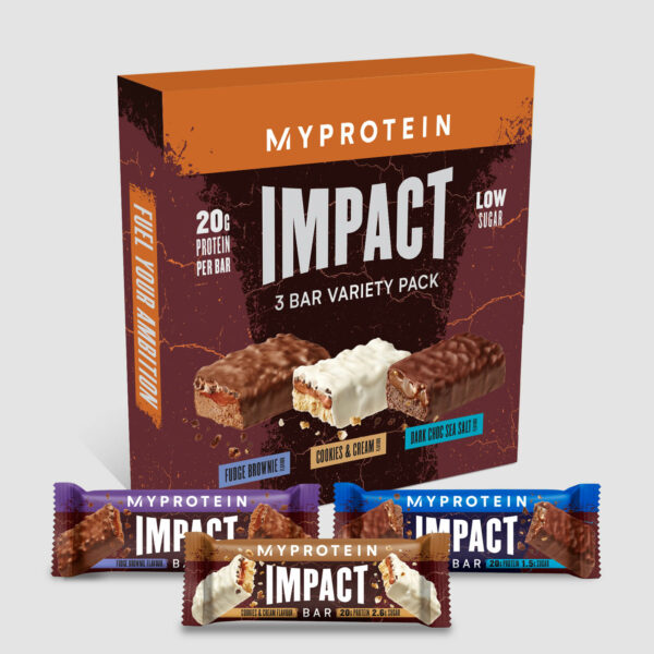 Myprotein Impact Protein Bar Discovery Box - 3 x 64g