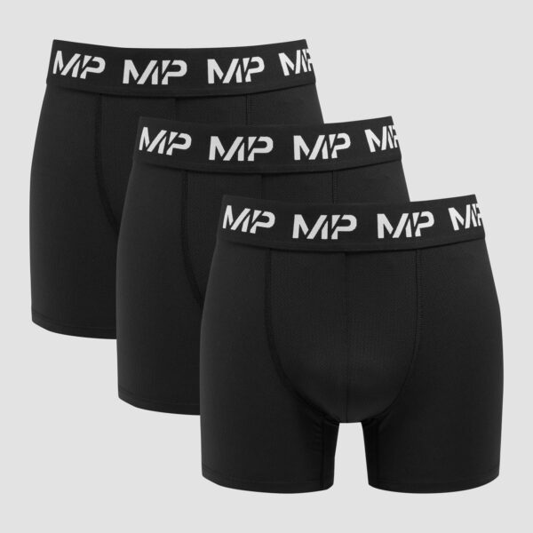 Bóxers técnicos para hombre de MP (paquete de 3) - Negro - S