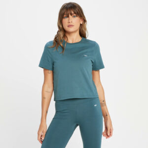 Camiseta corta Rest Day para mujer de MP - Azul ahumado - S