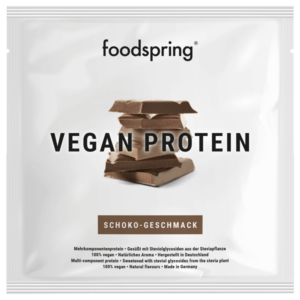Muestra de proteína vegana chocolate