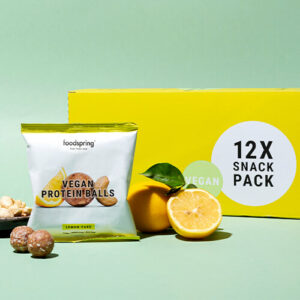 Bolitas Proteicas Veganas Pastel de Limón pack de 12
