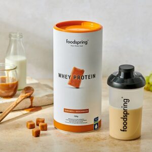 Proteína whey de caramelo