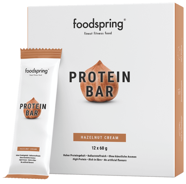 Protein Bar Hazelnut Cream en pack de 12