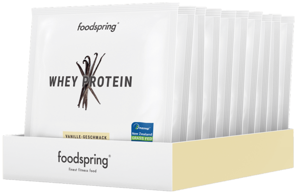 Proteína Whey muestras en Pack de 10 Vainilla